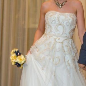 Melissa Sweet Revere Wedding Dress - Size 2 (Altered)